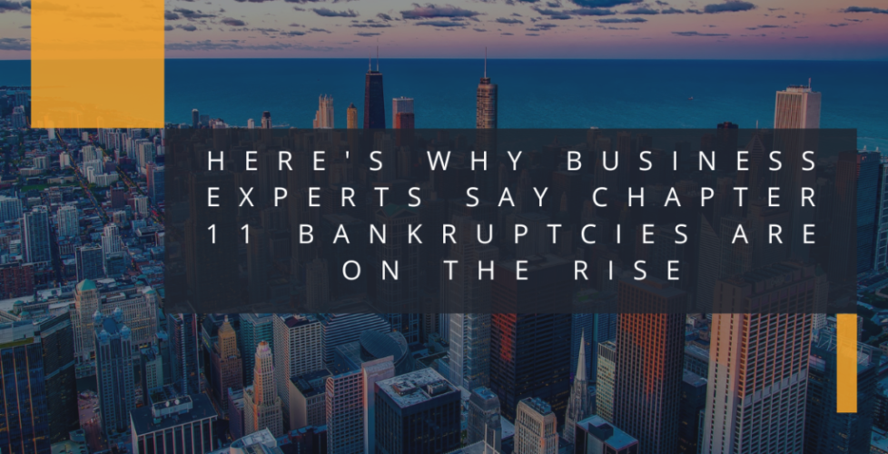 Here's why business experts say Chapter 11 bankruptcies are on the rise